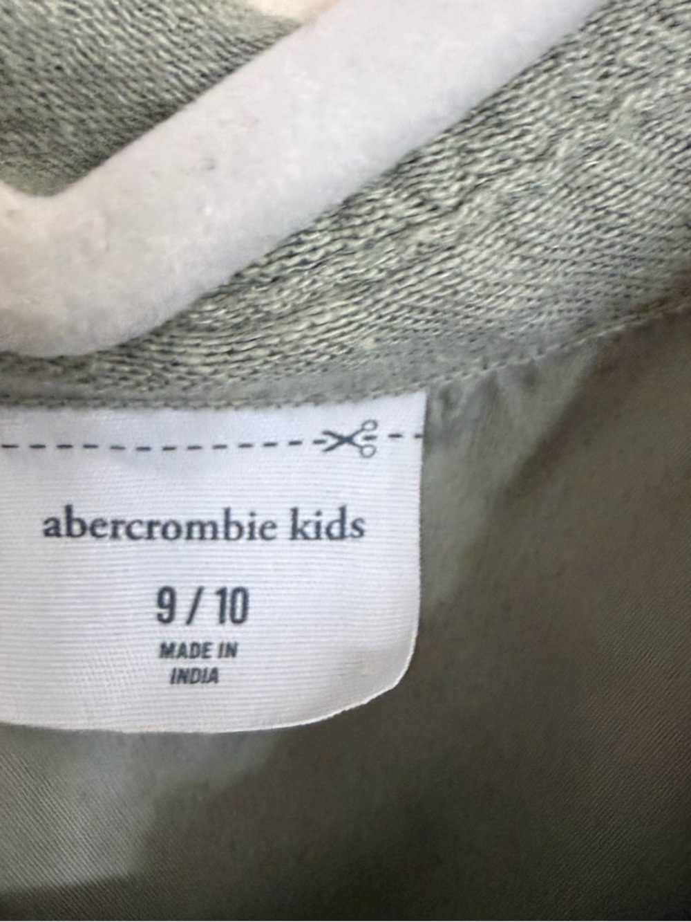 Abercrombie Kids Sage Green Short-Sleeve Romper - Picture 4 of 5